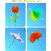 Ezyaid 6 Inch Construction Paper Circles - 200 Assorted Color Sheets for Kids Arts & Crafts - Buy Online on GoSupps.com