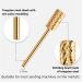 Nail Art Tungsten Steel Polishing Head Round Head Metal Alloy Polishing Drill Gold Polishing/removal Head(Golden-XC) - Buy Online on GoSupps.com