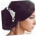 FRCOLOR Pearl Hair Comb Bride Wedding Hair Clip - Buy Online on GoSupps.com