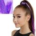 Holographic Hair Tinsel 400 Strands - Shining Purple, Heat-Resistant Silk Extensions for Parties & Gifts - Buy Online on GoSupps.com