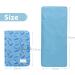 Portable Nappy Changing Mat with Zip - Blue | On-The-Go Travel Baby Changing Bag - Buy Online on GoSupps.com
