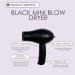 Aria Beauty Mini Compact Folding Blow Dryer - 1000W Dual Voltage with Diffuser & Nozzle Lightweight Travel Hair Dryer - Perfect for International Use - Buy Online on GoSupps.com