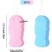 Savita 2 Pcs Exfoliating Bath Sponges - PVA Dead Skin Shower Sponge for Adults & Children - Reusable Body Sponge - Blue & Pink - Buy Online on GoSupps.com
