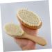 Healvian Baby Bath Cleaning Brush Set - Newborn Hair Brush, Shower Massage Comb Kit - White 11x6cm - Buy Online on GoSupps.com