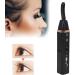 Electric Heating Eyelash Curler Portable Long Lasting Eyelash Curling Tool for Gorgeous Eyelashes (Black) - Buy Online on GoSupps.com