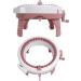 48-Needle Knitting Machine with Row Counter for Adults/Kids - DIY Scarf, Hat, Sock - Rotating Double Knits - Smart Weaving Loom - Buy Online on GoSupps.com