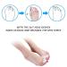 Toe Separator & Bunion Corrector Set - Forefoot Cushions for Hammer Toe - Bunion Pads for Men & Women (5 Pair) - Buy Online on GoSupps.com