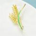 Pin Jewelry Gifts for Women Ladies Fashion Accessories Ladies Elegant Wheat Brooch Enamel Leaf Beauty Wheat Flower Shaped Brooch Party Banquet Brooch Brooches & Pins - Buy Online on GoSupps.com