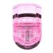Mini Portable Pink Eyelash Curler - Rubber Clip for Perfect Curl | International Shipping - Buy Online on GoSupps.com