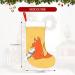 YYHHAOFA Sunflower Seeds and Foxes Christmas Decorative Stockings : Soft Light and Tactile Suitable for Christmas Halloween - Buy Online on GoSupps.com