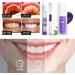 2PCs Color Corrector Serum Toothpaste - Whitening Toothpaste for Glowing White Teeth | Purple Tooth Paste for Color Correction - Buy Online on GoSupps.com