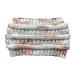 Yurosiay Women's Winter Headband Colourful Knitted Headband Thick Fleece Hair Band Soft Elastic Headband Wide Women's Warmer Knitted Headwrap for Women Girls White