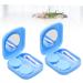 Solustre 2-Part Contact Lens Case Set - Portable Lens Box Holder for Safe Storage - Buy Online on GoSupps.com
