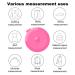 3 Pack Body Measuring Tape - 60-inch Retractable Dual Sided Tape Measure for Weight Loss and Craft- Pink Purple Sky Blue - Buy Online on GoSupps.com