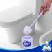 MR.SIGA Toilet Bowl Brush and Caddy - 12cm Diameter x 38cm Height - Pack of 2 - Buy Online on GoSupps.com