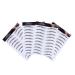 Housoutil 4pcs Eyebrow Stickers Eyebrow Stenciebrow Transfer Eyebrow Tattoos Imitation Eyebrow 6d Hair Tool