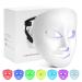 Led Face Mask Light T-herapy 7 Colors Led Blue and Red Light T-herapy for Face Skincare Device Rechargeable Face Skin Care Mask