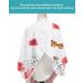 Watercolor Red Flower Barber Cape - Adjustable Hair Cutting Cape for Adults & Kids | Spring Floral Design | 55x63 Inch Hairdressing Accessory - Buy Online on GoSupps.com