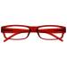 The Reading Glasses Company Red Lightweight Comfortable Readers Mens Womens R32-Z +2.50 Red +2.50 Magnification