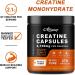 Shop Pure Creatine Monohydrate Capsules 270pcs for Enhanced Muscle Mass & Strength | International Shipping Available - Buy Online on GoSupps.com