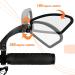 Adjustable 360 Bicycle Rear Mirror - Foldable Bike Handlebar Steering Mirror for E-Bikes (Left 1 Piece) - Buy Online on GoSupps.com