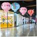 Rainbow Hot Air Balloon Ceiling Lamp - Colorful Shadow Lantern for School & Shopping Center Decoration - Buy Online on GoSupps.com