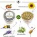 Bees of Britain 100% Natural Bathing Salt - Himalayan Salt with Lavender Honey & Chamomile | 450g | 5% Profit to Save Bees - Buy Online on GoSupps.com