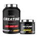 Superset Nutrition | Volume and Strength Program - Creatine Hardcore Orange - No Pump Xtreme Long Island Ice Tea | Increases muscle volume and gives more intensity during training.