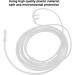 Syrisora Oxygen Tubing Transparent Plastic Household Nose Oxygen Tube for Elderly Patients (3 Meters/9.8 Feet) - Buy Online on GoSupps.com