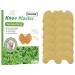 Pain relief patch 12PCs anti pain pavement pain relief patch kneeclorence relief wormwood knee joint patch pain relief heat pavement for neck/knees/muscles joints pain pain