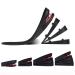 Height Increase Insole, 4-Layer Orthotic Heel Shoe Lift kit with Air Cushion Elevator Shoe Insole Lifts Kits Inserts for Men & Women Taller Insoles 1.2" to 3.5 Variable Height