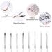 Buy Hanyousheng 8-Piece Nail Polish Brush Set | UV Gel & Acrylic Nail Art Brushes | Professional Tools for Salon & DIY Manicure - Buy Online on GoSupps.com
