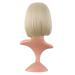 MapofBeauty 12 Natural Female Short Straight Hair BOB Wig - White Gold | International Shipping Available - Buy Online on GoSupps.com