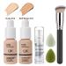 12 Color Eyeshadow Palette, 2 Nude Foundation Set, 6 Lipstick Colors, Face Primer, Eyebrow Soap, Waterproof Eyeliner & Mascara, Makeup Brush Set - Multi-purpose Makeup Kit (102 Nude, 104 Buff Beige, Matte Shadow) - Buy Online on GoSupps.com