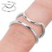 Buy Stylish Index Finger Nail Ring - Trendy Nail Cap Cover for Girls & Women (3046 Platinum) - Daily Use Fashion Jewelry - Buy Online on GoSupps.com