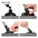 Shop Crazy Sale: Foldable Hairdressing Training Head - Adjustable Barber Pupil Headstand (Silver) - Buy Online on GoSupps.com