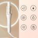 32mm Ionic Automatic Curling Iron Rotating Hair Crimper Wand Temperature Adjustable Fast Heating Korean Wave Waver Hair Tool for Women/Home Use(White) - Buy Online on GoSupps.com