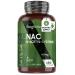 NAC Supplement - 180 Vegan Capsules (6 Months Supply) - NAC N Acetyl Cysteine 600mg - Glutathione Supplement - Highly Bioavailable Non-Toxic & Stable Form - Amino Acid Nutritional Supplement