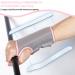 Nucamper Breathable Wristwear Band for Men & Women - Adjustable Wrist Brace for Arthritis Tendinitis & Sprains - Gray/Pink S/M Right Hand - Buy Online on GoSupps.com