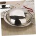 PRETYZOOM Dry Pot Amphora Hot Pot Chaffing Dishes Stainless Steel Cookware Flat Bottom Wok Pan Non Stick Frying Pans Stainless Steel Saute Pan Cookware for Kitchen Home Accessory 28X28X5.5CM Silver - Buy Online on GoSupps.com