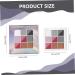 Nail Pigment Powder 3x3 inch 9 Colors Solid Nail Pigment Powder Palette DIY Color-adjustable Neon Pigment Powder for Nails Style 2 Beauty Supplies - Buy Online on GoSupps.com