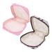 Lurrose 2pcs Napkin Storage Bag Cute Wallet Storage Bags for Travel Makeup Bag Period Bags Period Wet Bag Napkin Container Plush Coin Bag Change Bags Tampon Purse Assorted Color 1 13X11.5X4.5CM