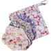 Organic Reusable Menstrual Pad Set - 15 pcs Women's Napkins Panty Liners | Washable and Natural Menstrual Liners - Random Colors | Eco-Friendly Nappy Pad for Women | Pack of 1 - Buy Online on GoSupps.com
