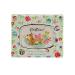 Cath Kidston Peach Lip Balm 6 g and Compact Mirror Uplifting Essential Oils Travel Size Fits In A Handbag Cruelty Free and Vegan Friendly Beauty Gift For Her Carnival Parade Collection