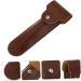 Minkissy 3-Piece Razor Set | PU Leather Shaver Bag & Safety Razor for Men | Stylish Leather Case for Grooming - Buy Online on GoSupps.com