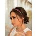 IYOU Bling Crystal Headbands Purple Rhinestone Headwear Gemstone Vintage Party Birthday Hair Accessories for Women and Girls - Buy Online on GoSupps.com