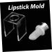 Mikinona Silicone Lipstick Mold Set - DIY Lipstick Making Kit & Makeup Tools | Cosmetic Lip Balm Mould | Perfect for Custom Lipsticks - 4.5x3cm - Buy Online on GoSupps.com