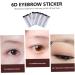 Beavorty 8 Pcs Eyebrow Stickers False Eyebrow 6d Hair-like Eyebrows Stickers Water Proof 4 Stickers - Buy Online on GoSupps.com
