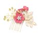 4 Pieces Gold Wedding Hair Combs - Pearl & Rhinestone Bridal Accessories for Bride & Bridesmaid | Rosy - Buy Online on GoSupps.com