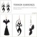 30 Pcs Halloween Earrings Festival Earrings Party Women (Assorted Color) - Buy Online on GoSupps.com
